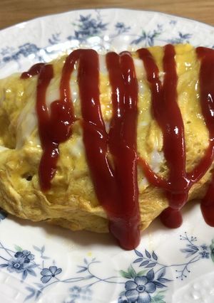 包まず簡単！オムライス-レシピのメイン写真