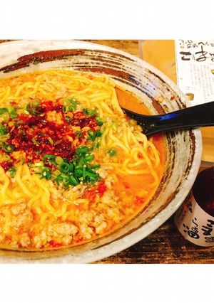ねりごまで絶品担々麺♡スープ飲み過ぎ注意-レシピのメイン写真