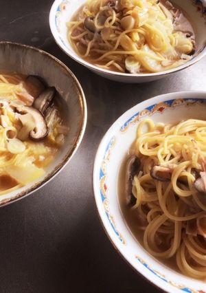 ラーメン風スパゲッティー-レシピのメイン写真