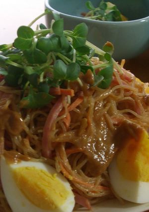 ピーナツバターの春雨サラダ-レシピのメイン写真