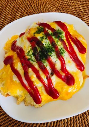 大人味♪トロ〜リ卵のピリ辛オムライス♪-レシピのメイン写真