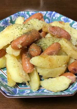 ☆簡単☆5分でジャーマンポテト☆-レシピのメイン写真