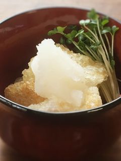 オリーブオイルで♡揚げ餅のおろし和え-レシピのメイン写真