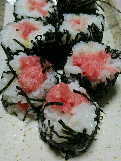 刻み海苔のネギトロ巻き♪-レシピのメイン写真