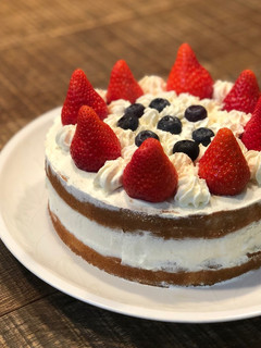 クリーム足りなかったショートケーキ!-レシピのメイン写真