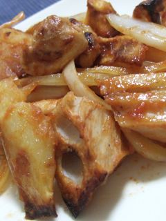 鶏肉とポテトの甘酢ケチャップ炒め-レシピのメイン写真
