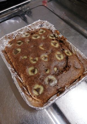 バナナココアケーキ-レシピのメイン写真