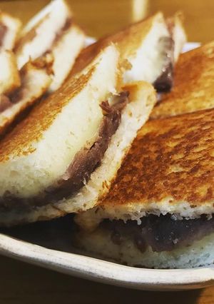 あんチーズホットサンド-レシピのメイン写真