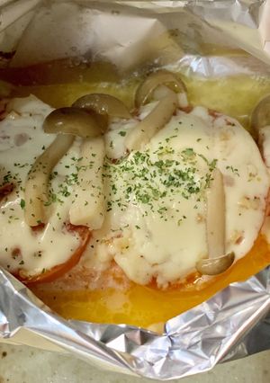 鮭とトマトの洋風ホイル焼き-レシピのメイン写真
