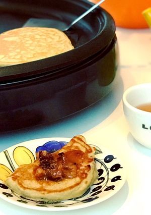 そば粉と米粉の美味しいパンケーキ-レシピのメイン写真