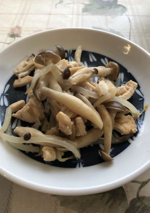 簡単☆しめじともやしチキン炒め-レシピのメイン写真