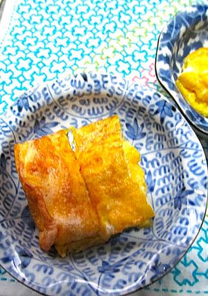 ●いつもの卵焼きにチーズ入れてみました●-レシピのメイン写真