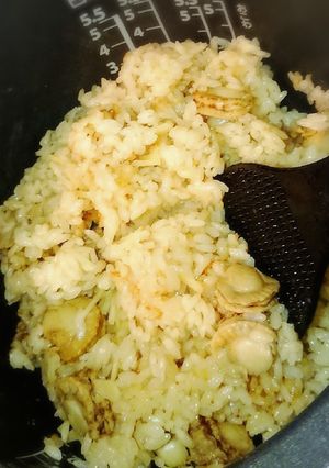 ベビー帆立ご飯-レシピのメイン写真
