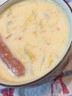 まろやか♡白菜のみそミルクスープ-レシピのメイン写真