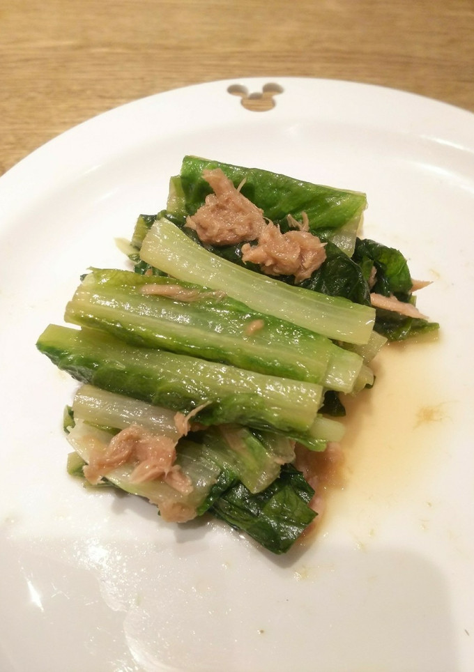 ロメインレタスのさっと煮-レシピのメイン写真
