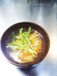 えのきと鯛のお吸い物-レシピのメイン写真