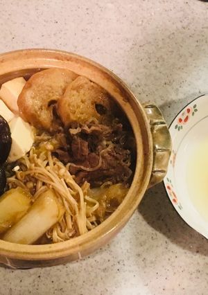関西風、関東風、ハイブリットすき焼き-レシピのメイン写真