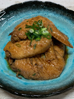 前日のおかずの残り煮汁で簡単手羽先煮♪-レシピのメイン写真