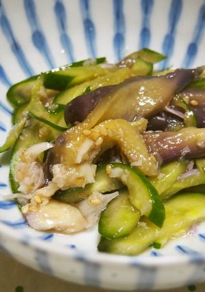 なすときゅうりのナムル♪ごま油香る♪-レシピのメイン写真