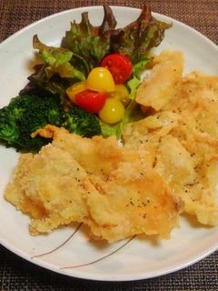 パリパリ鶏皮煎餅♪~♪-レシピのメイン写真