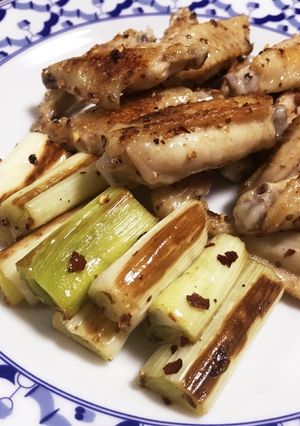 鶏肉と長ネギの麻辣ペッパー炒め-レシピのメイン写真
