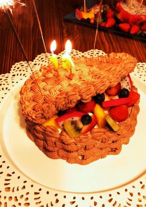 パカっとチョコケーキ-レシピのメイン写真