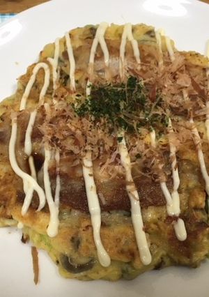 きのこのお好み焼き-レシピのメイン写真
