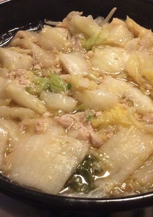 白菜大量消費!無水鍋-レシピのメイン写真