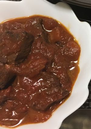 牛肉の赤ワイン煮込み-レシピのメイン写真
