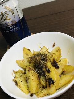 包丁を使わないアンチョビポテト-レシピのメイン写真