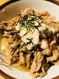 やまかけあまから豚丼-レシピのメイン写真