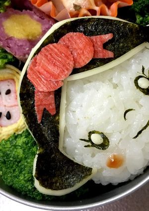 プリンセス 白雪姫＊キャラ弁-レシピのメイン写真
