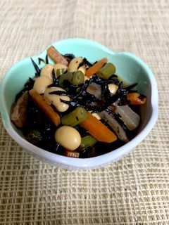 ☆栄養豊富な我が家のひじき煮(^。^)-レシピのメイン写真