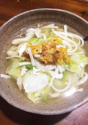 簡単に白だしうどん-レシピのメイン写真