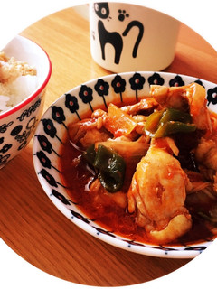 チキンのトマト煮込み-レシピのメイン写真