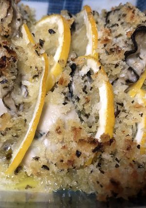 レモン香る牡蠣のオリーブパン粉焼き-レシピのメイン写真