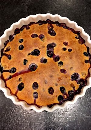 ヘルシー簡単ブルーベリーヨーグルトケーキ-レシピのメイン写真