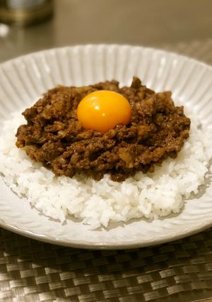 簡単！基本のドライキーマカレー♡-レシピのメイン写真