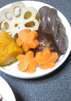 お食い初め 煮物-レシピのメイン写真