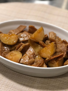 フライパンで!じゃがいもと豚肉の甘辛煮♡-レシピのメイン写真