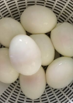ゆで卵(ラーメン屋とかが作るやり方)-レシピのメイン写真