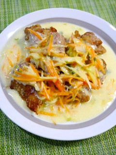 簡単!唐揚げ☆マヨ生姜餡掛け-レシピのメイン写真