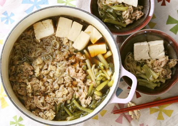 肉 豆腐 ストア 鍋 レシピ