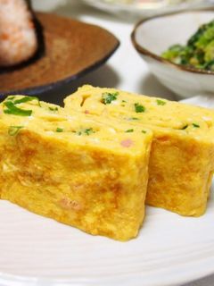 ねぎと紅生姜の玉子焼き-レシピのメイン写真