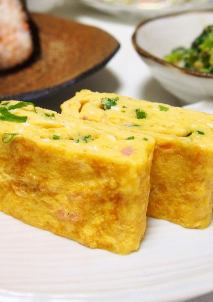 ねぎと紅生姜の玉子焼き-レシピのメイン写真