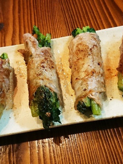 菜の花の豚肉巻き(低糖質)-レシピのメイン写真