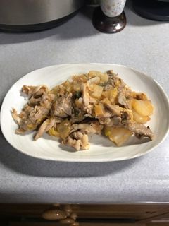 豚肉と白菜のピリ辛炒め-レシピのメイン写真
