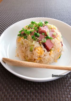 ランチに★残った野菜で簡単和風チャーハン-レシピのメイン写真