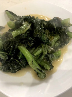 春菊のペペロンチーノ風炒め-レシピのメイン写真