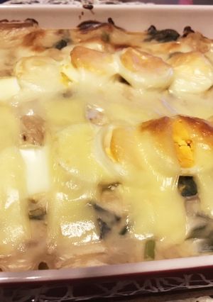 鮭とほうれん草のグラタン-レシピのメイン写真